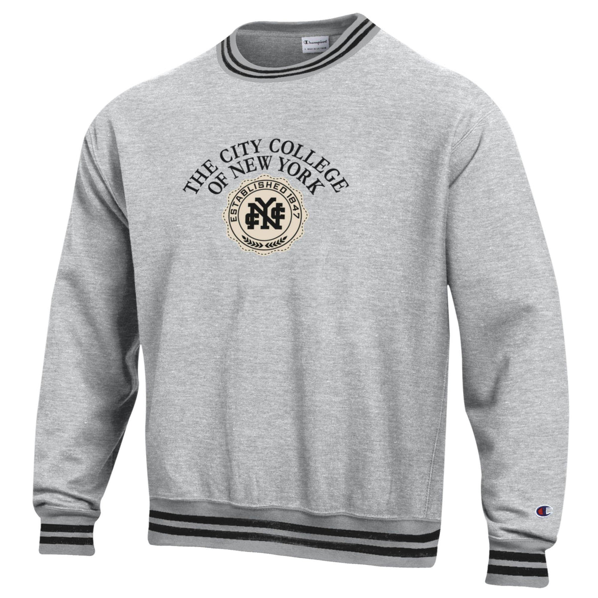 【Champion reverse weave】college トレーナー　XL Reverse Weave Yarn Dye Rib Crew – Bennys Campus Store