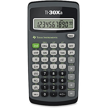 Calculadora TI-30XA Scientific 1 / Cd