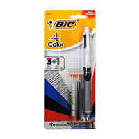 Pen Bic 3 Color w/ .7mm Mech Pencil 1/Cd