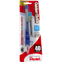 Pencil Mech QuickerClickr .7mm Asst 1/Cd