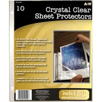 Sheet Protector Clear Topload 10Ct