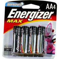 Battery Energizer AA 4/Cd